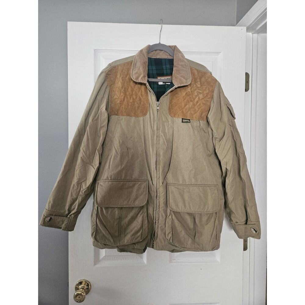 Vintage Remington Hunting Shooting Jacket Coat Mens L made in U.S.A **READ**